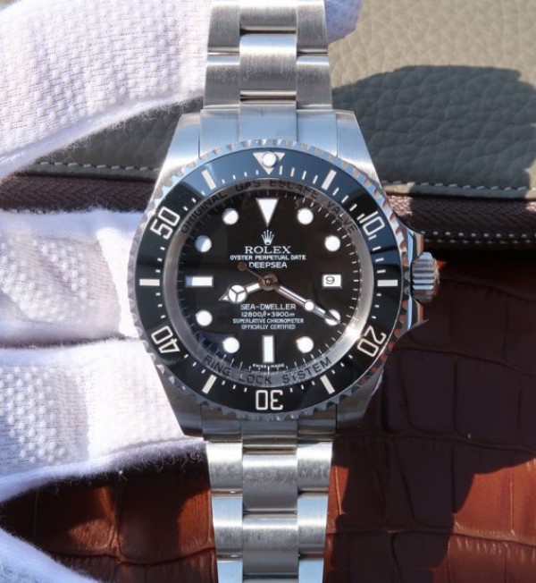 Rolex Sea-Dweller DEEPSEA 116660 Black Ceramic Noob V7 SA3135