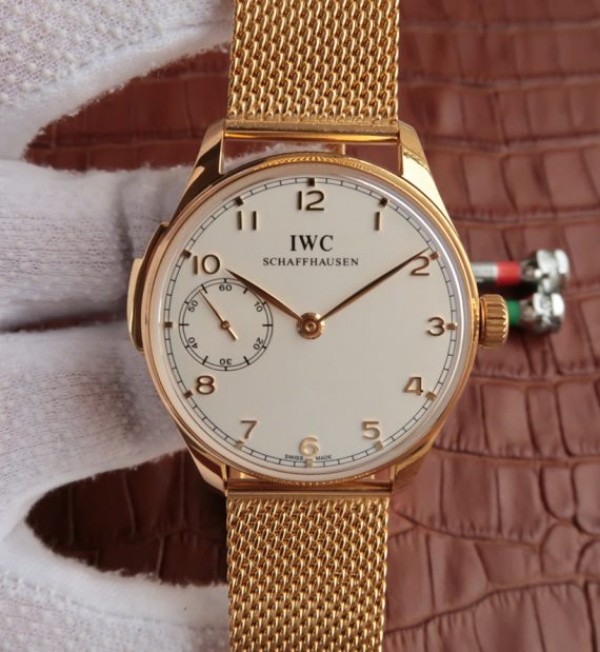 IWC YLF Portuguese IW5242 RG Mesh Bracelet A52010