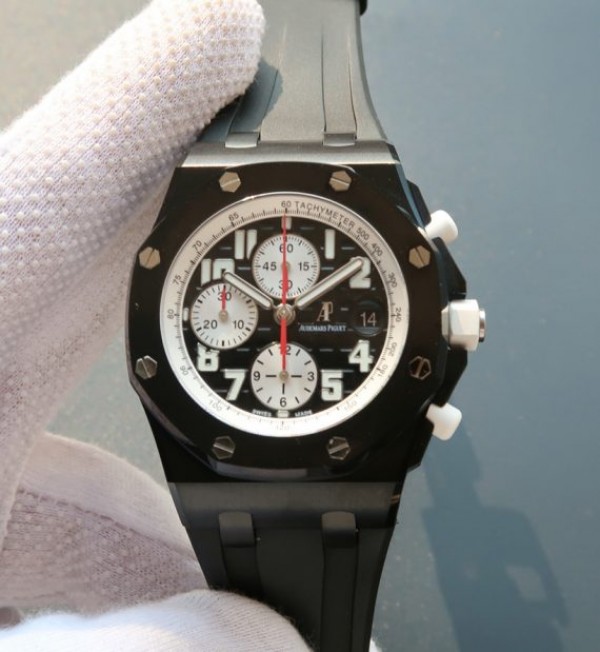 Audemars Piguet JF Royal Oak Offshore 26470ST Black & White Marcus