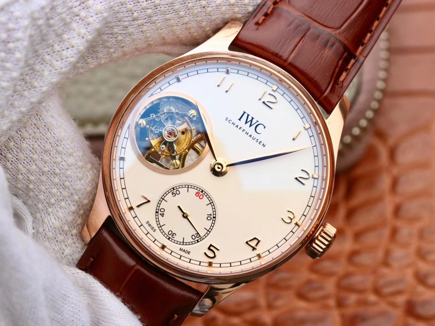 IWC Portuguese Tourbillon - 1:1  Superclone