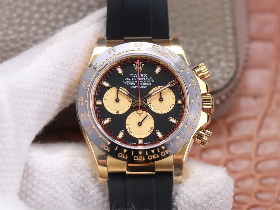 ROLEX DAYTONA 116508 18K YELLOW GOLD ORIGINAL CAL.4130 MOVEMENT