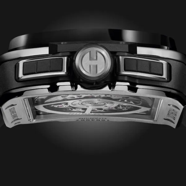 Hublot Square Bang Men Automatic Skeleton Rubber Watch 821.NM.0170.RX - gallery