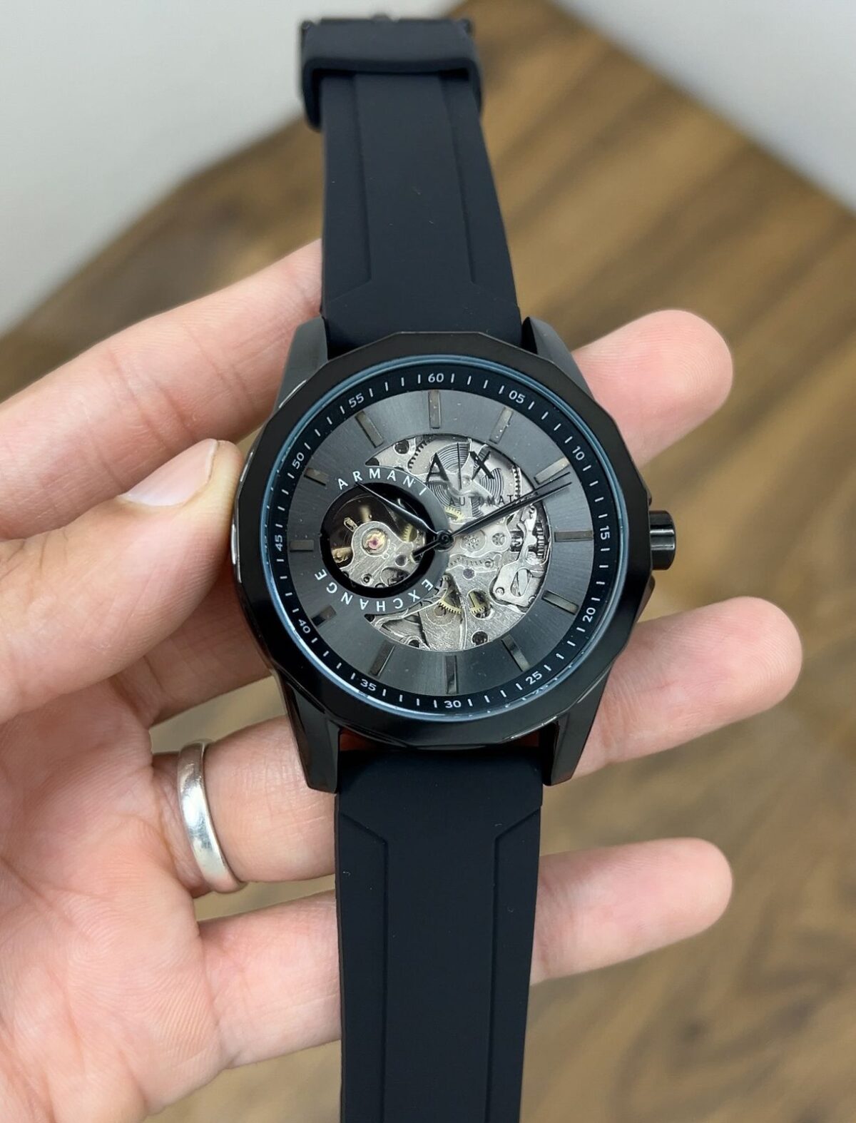 Armani Exchange Skeleton Black AR1727 - gallery