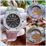 Audemars Piguet Royal Oak Stainless Steel Silver Black Dial - gallery