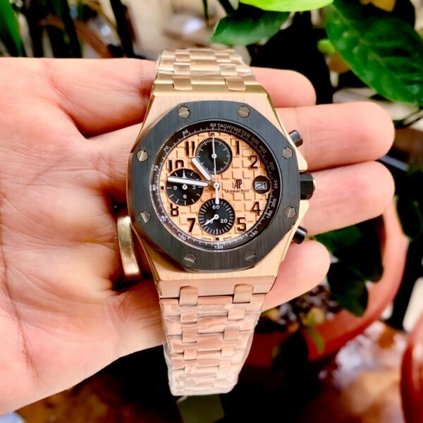 Audemars Piguet Royal Oak Offshore Chronograph Silver Blue - gallery