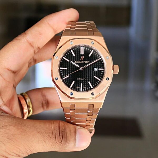 Audemars Piguet Royal Oak Silver Semi-ETA  Watch - gallery