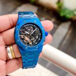 Audemars Piguet Double Balance Wheel Full Blue 41mm  Watch - gallery