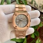 Bell & Ross BR05 Urban Automatic Rose Gold Grey - gallery