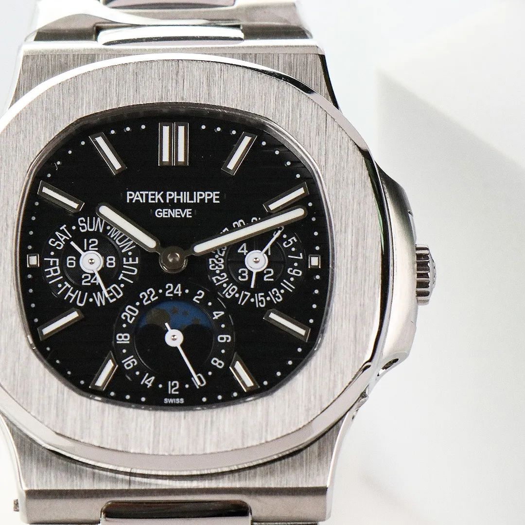 Patek Philippe Nautilus Black Perpetual Calendar - gallery