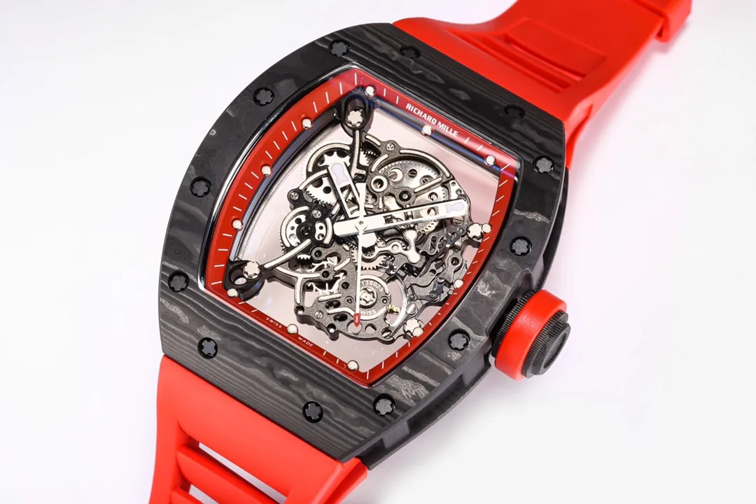 Richard Mille RM055 Red Carbon Fiber Watch - gallery