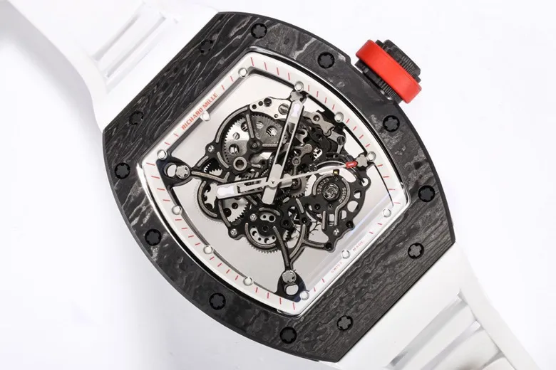Richard Mille RM055 Black Carbon Fiber Watch - gallery