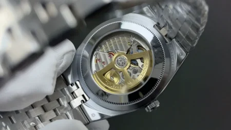 Rolex Super Clone Land Dweller 40mm Oystersteel and White Gold - gallery