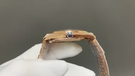 Rolex Super Clone Land Dweller 40mm Everose Gold - gallery