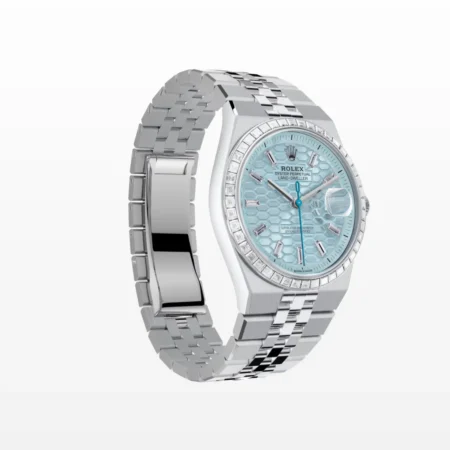 Rolex Super Clone Land Dweller 36mm Platinum and Diamonds - gallery