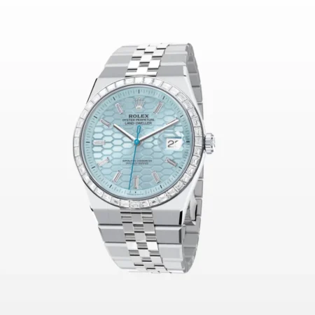 Rolex Super Clone Land Dweller 40mm Platinum and Diamonds - gallery