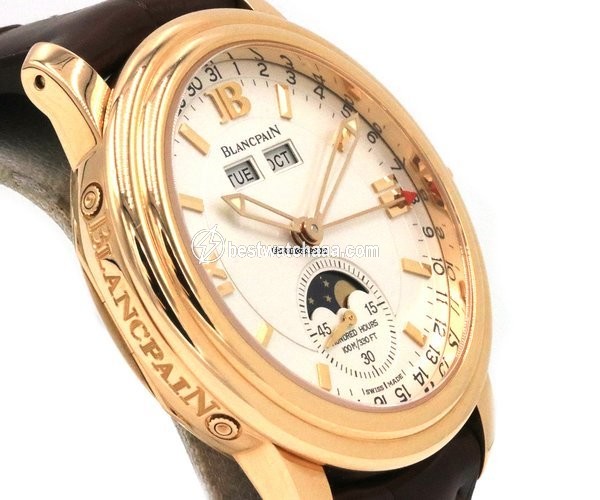 Blancpain Leman Moonphase Automatic Rose gold 2763 - gallery