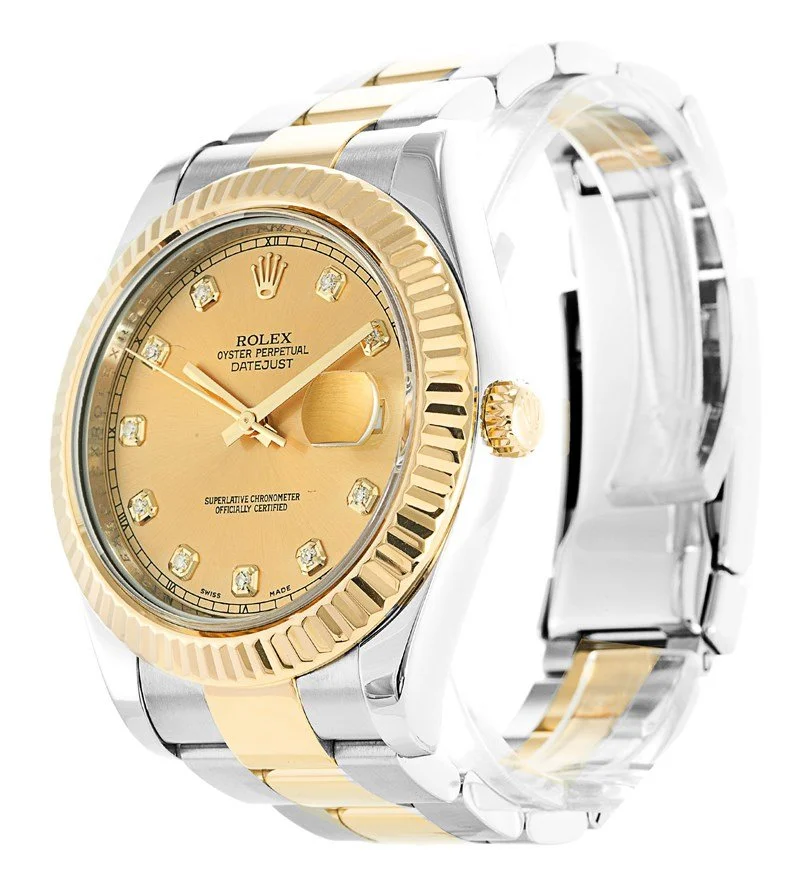 Rolex Datejust II 41mm Gold Dial 116333 - gallery