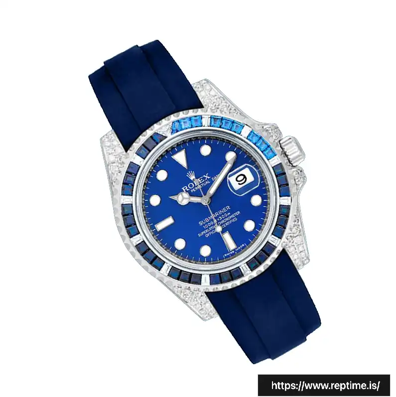 Rolex Submariner Men’s 116659 40mm Silver-tone Swiss Replica Watch - gallery