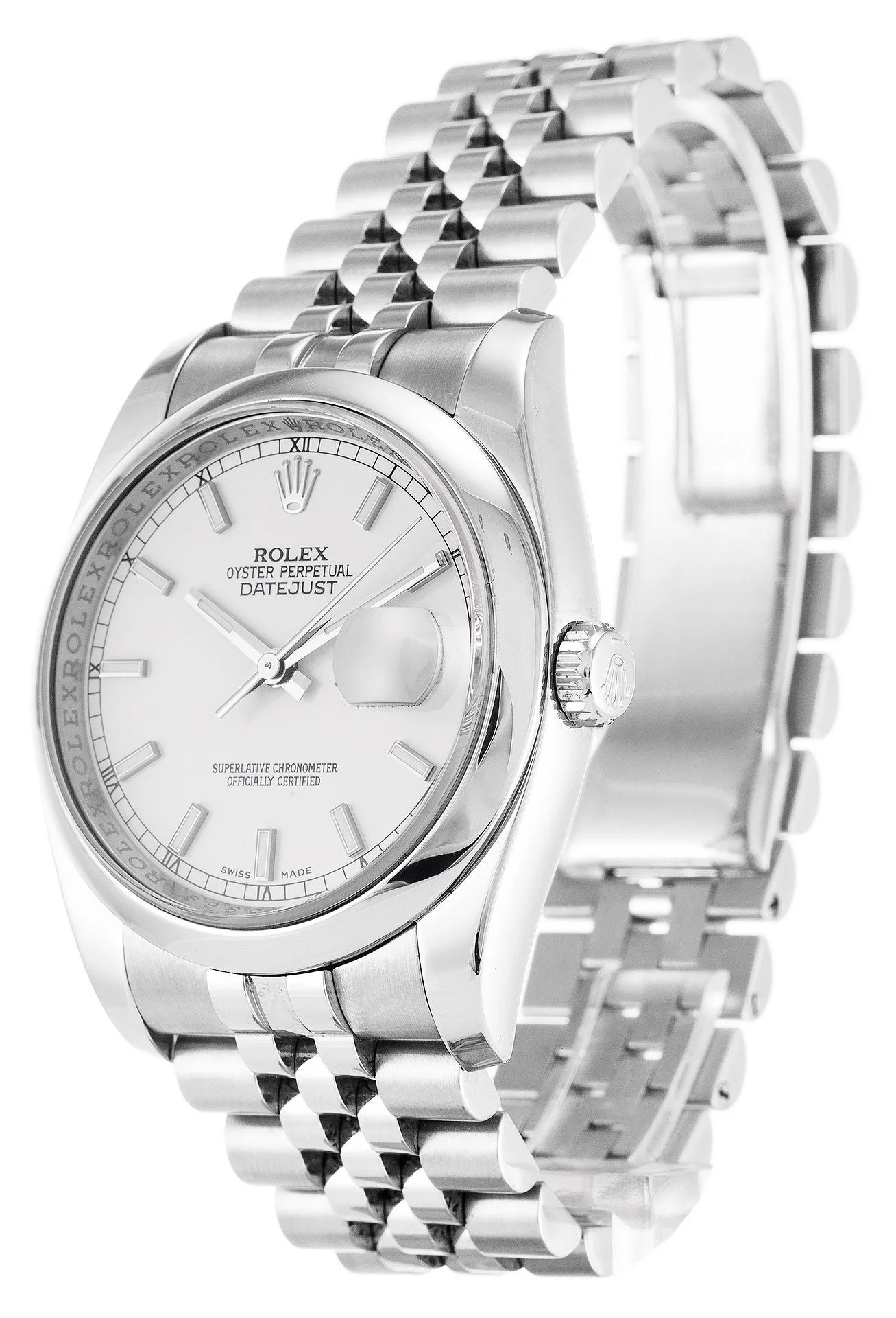 Rolex Datejust 36mm White Dial 116200 - gallery
