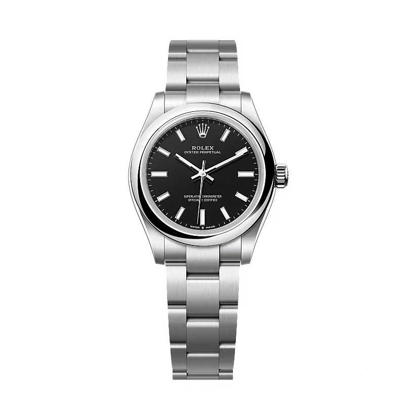 Superclone Rolex Oyster Perpetual 277200 Black Dial - gallery