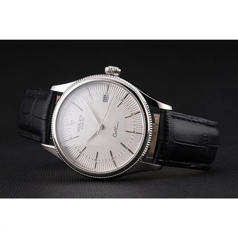 Superclone Rolex Cellini 38mm White Dial REP016802 - gallery