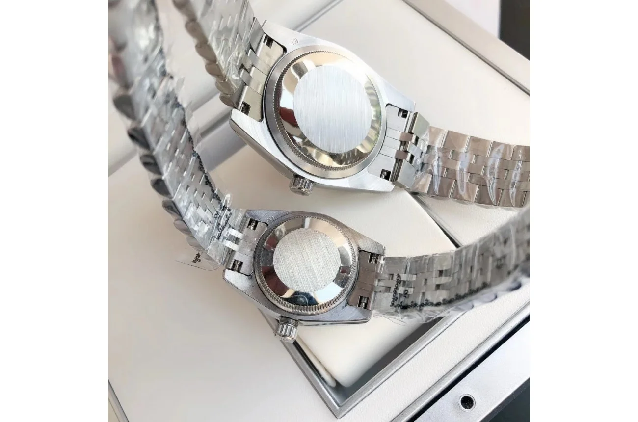 Couple Watches Rolex Datejust 36/28mm SS/SS Jub Pink/Dial - gallery