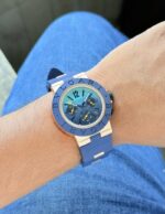 Bvlgari Aluminium Chronograph in Blue - gallery