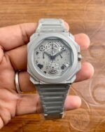 Bvlgari Octo Grey Chronograph 40mm - gallery
