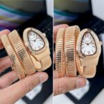 Bvlgari Serpenti Tubogas Rose Gold White Dial - gallery