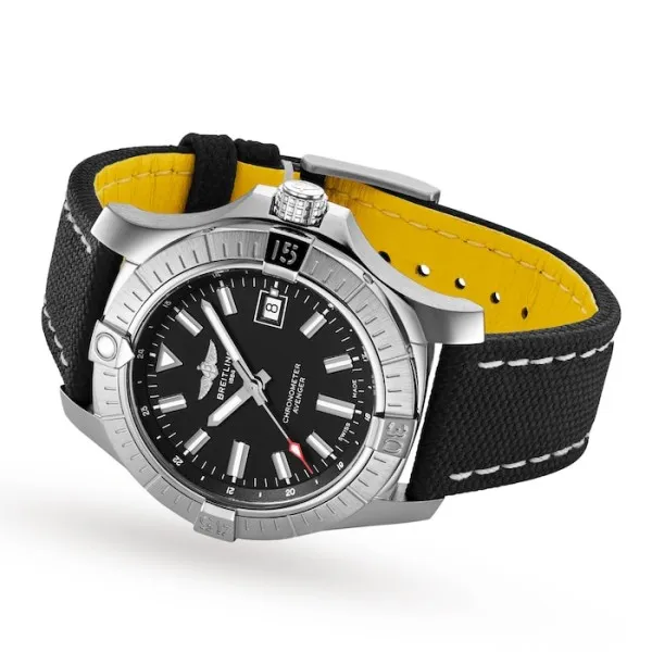 Breitling Avenger Men Automatic Black Fabric Watch A17318101B1X2 - gallery
