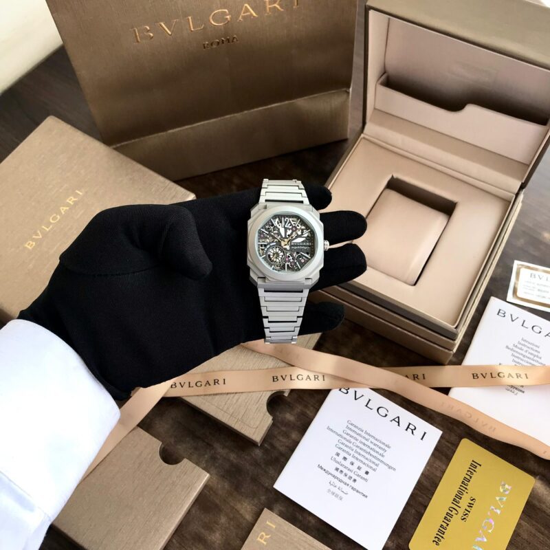 Bvlgari Octo Finissimo Skeleton Watch - gallery