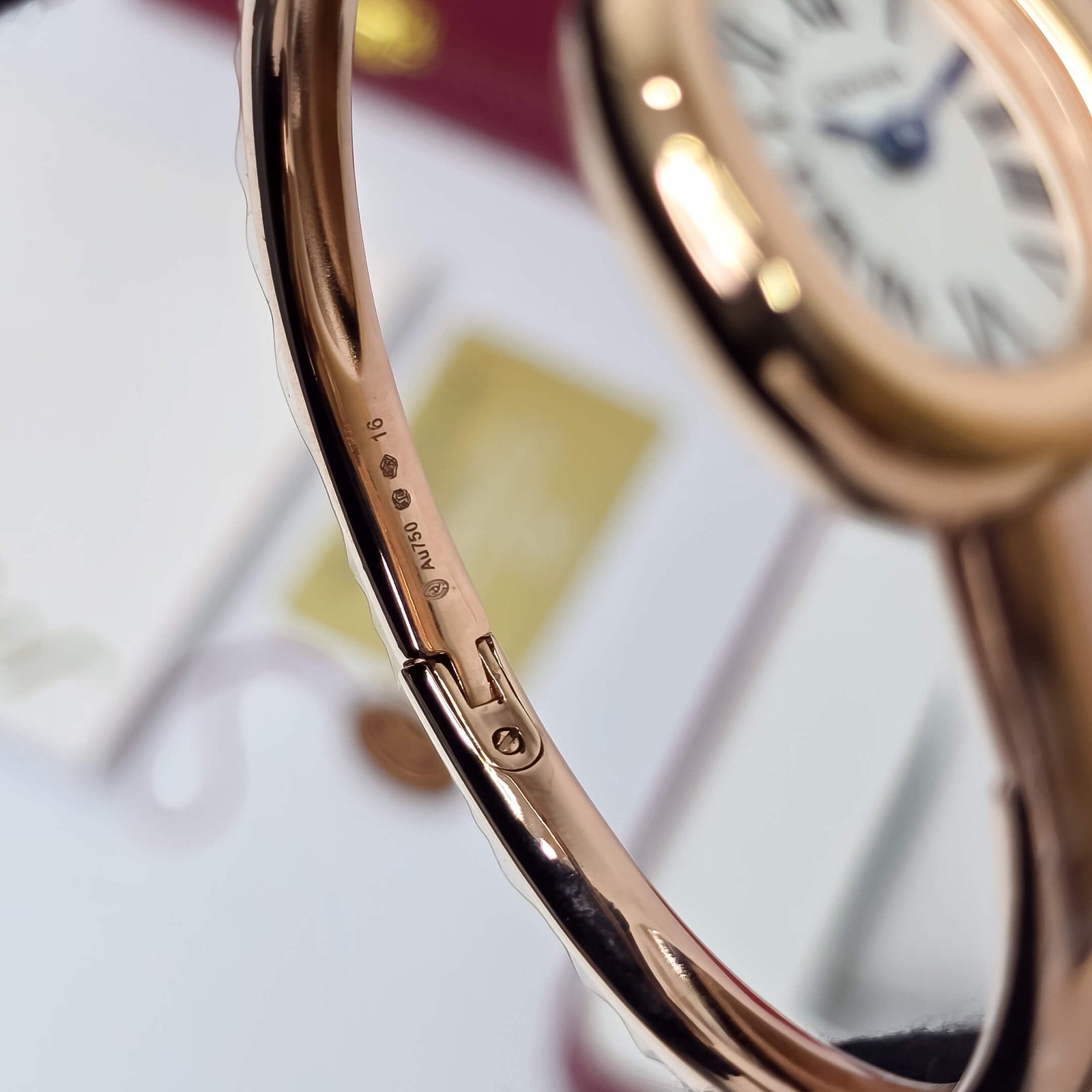 Cartier Baignoire Bangle Wgba0019 Ladies Quartz - gallery