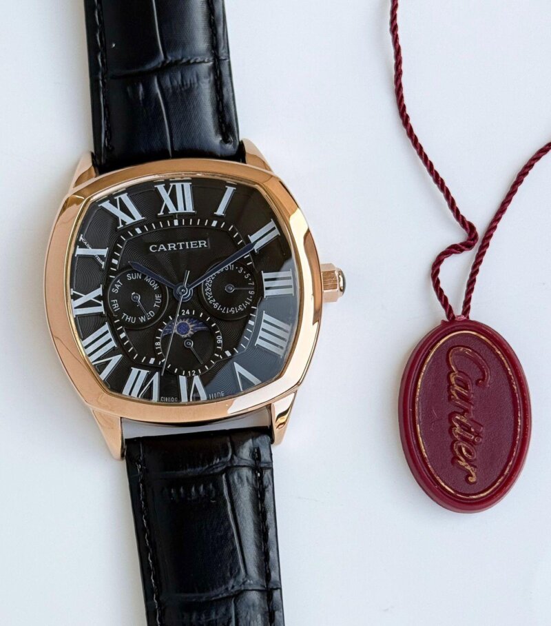 Cartier Diastar Square Black Dial - gallery