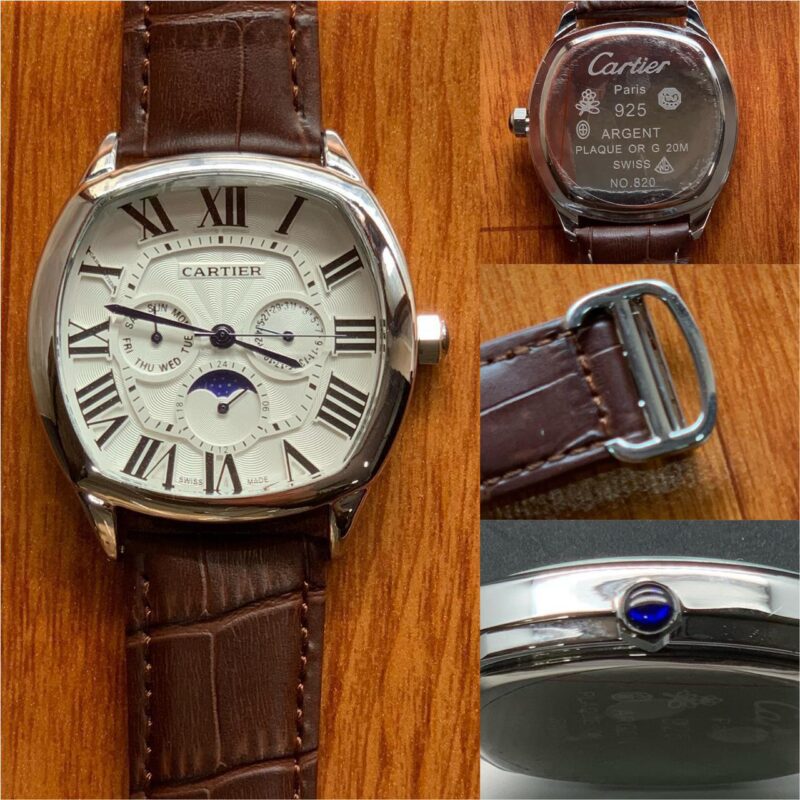 Cartier Diastar Square White Dial - gallery