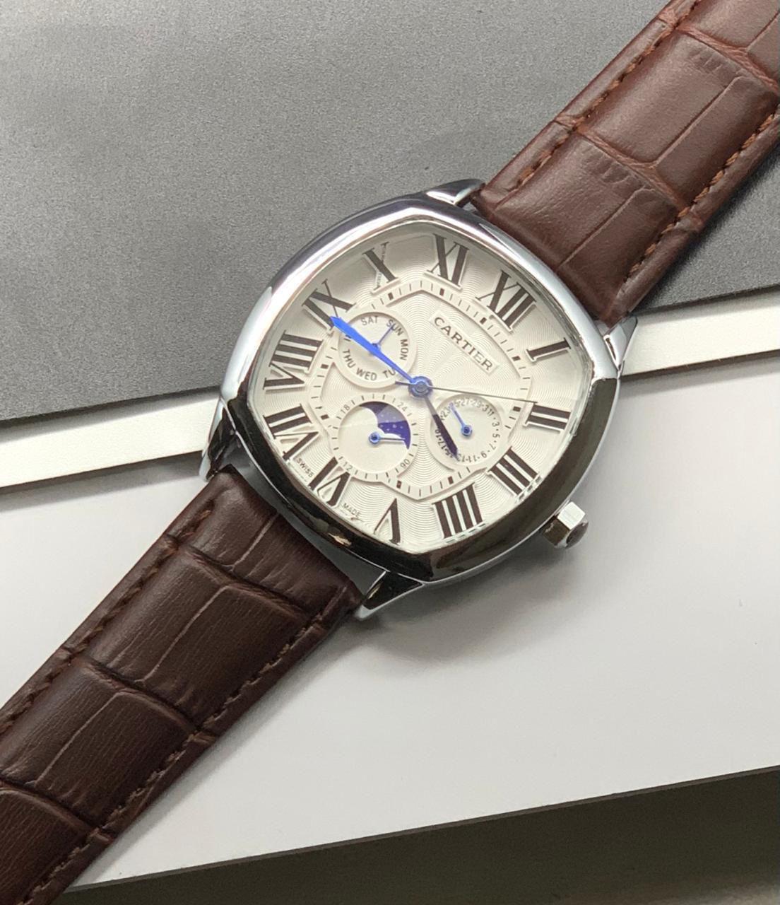 Cartier Diastar Square White Dial - gallery