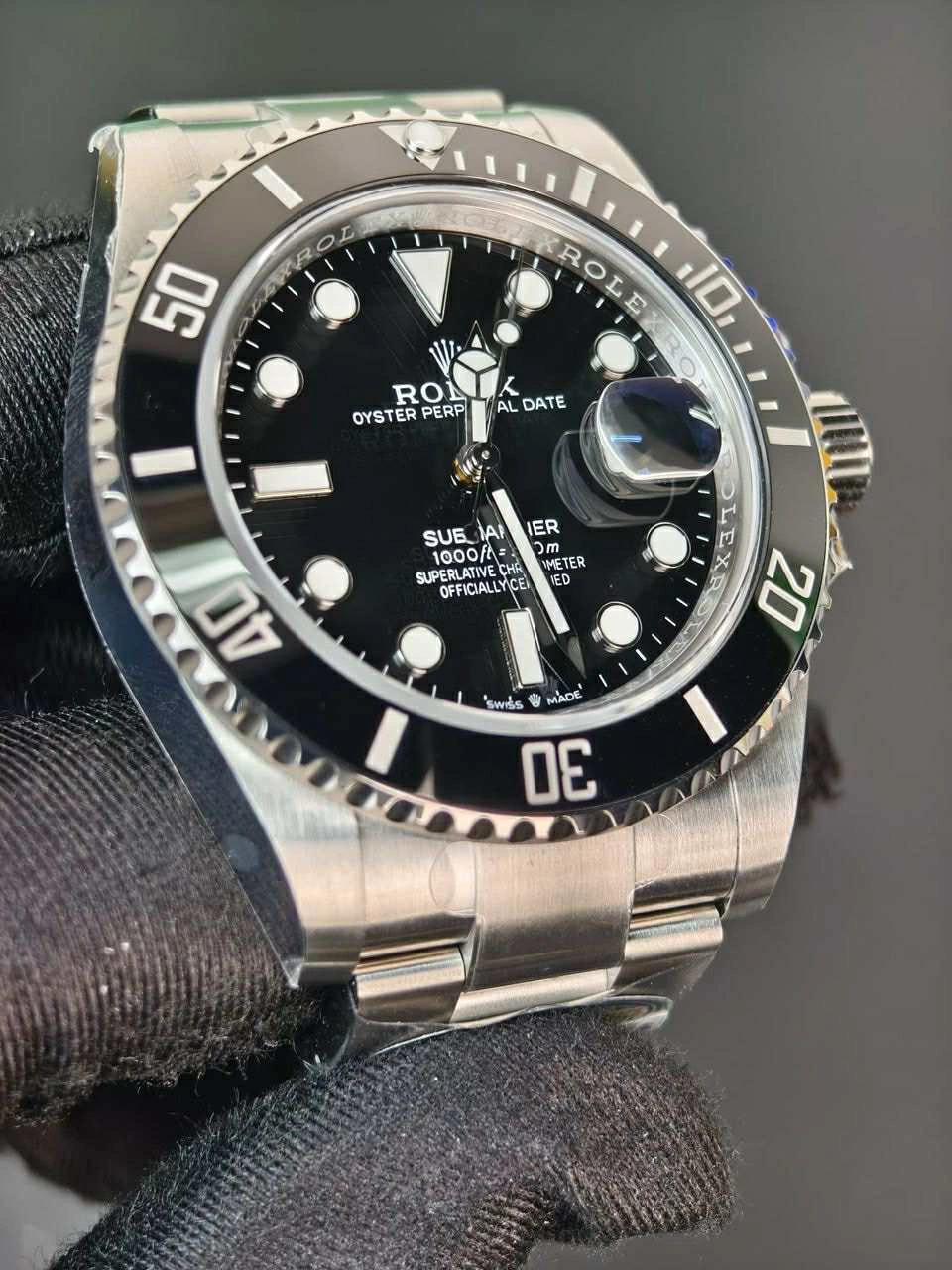 Rolex Submariner Black Dial 126610LN Super Clone 41mm 3235 Movement - gallery