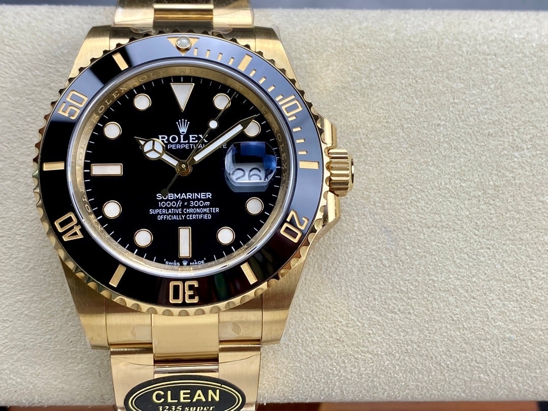Rolex Super Clone Submariner Black Dial 116618LN - gallery