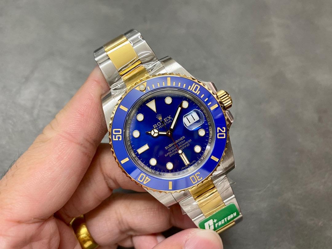 Rolex Submariner Blue Dial 116613LB Super Clone (Hot Item – Best Price) - gallery