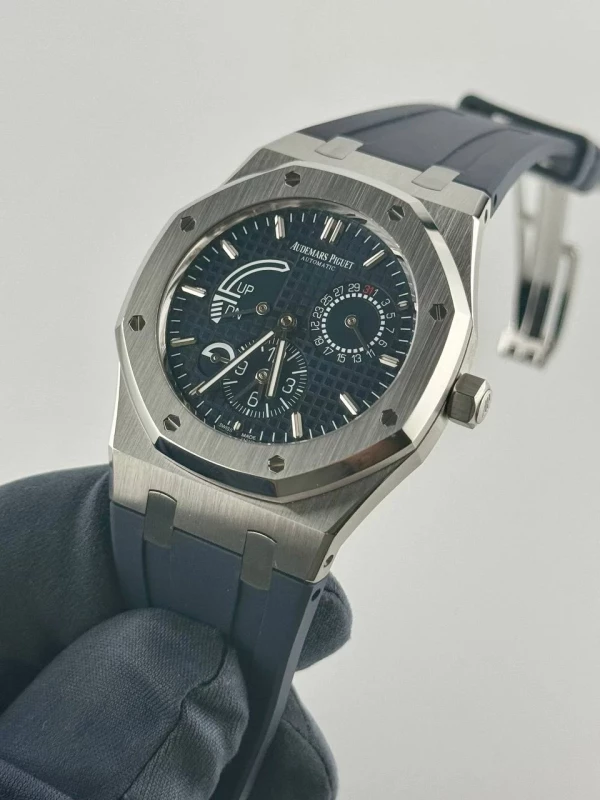 Audemars Piguet Royal Oak Dual Time Blue 26124ST.OO.D018CR.01 - gallery