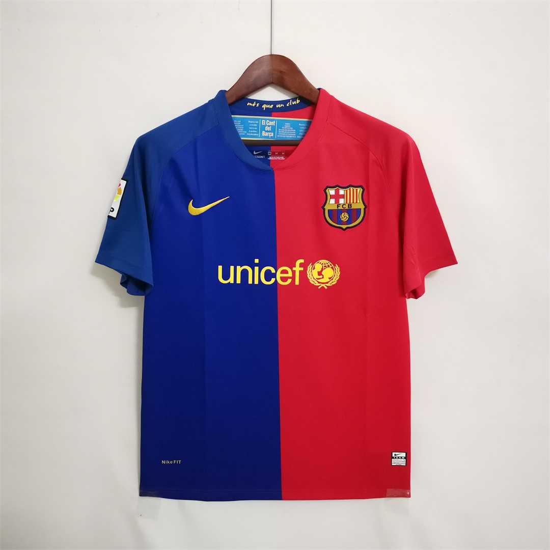 The Heritage Behind Barcelona 08-09 Barcelona Home Retro Jersey: A Timeless Story