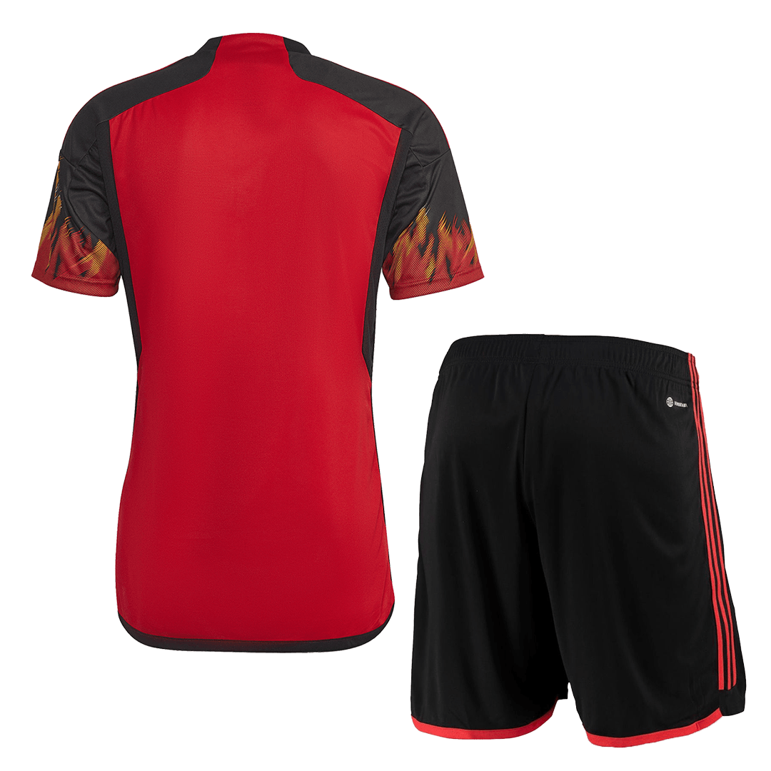 2022 Belgium World Cup Home Kit Jersey+Shorts - view 3