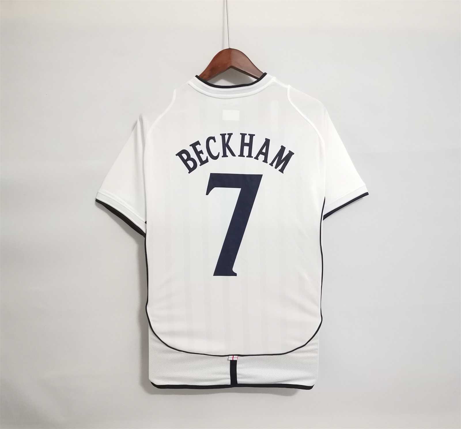 2002 England World Cup Home Retro Jersey - view 4