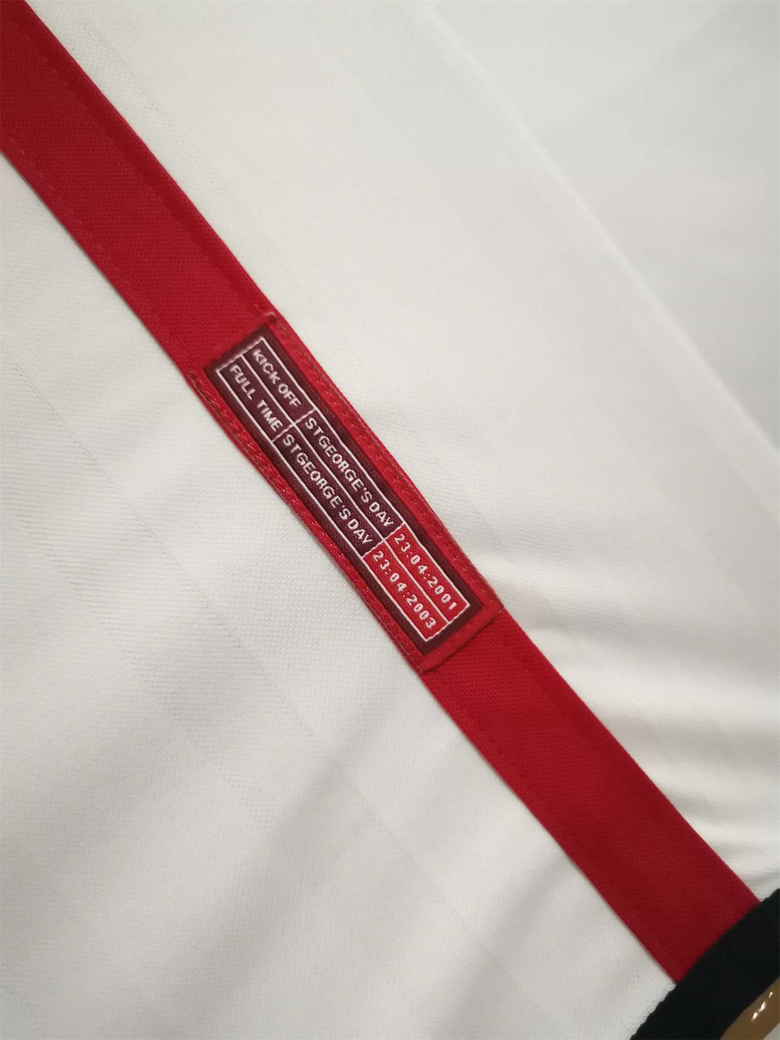 2002 England World Cup Home Retro Jersey - view 8