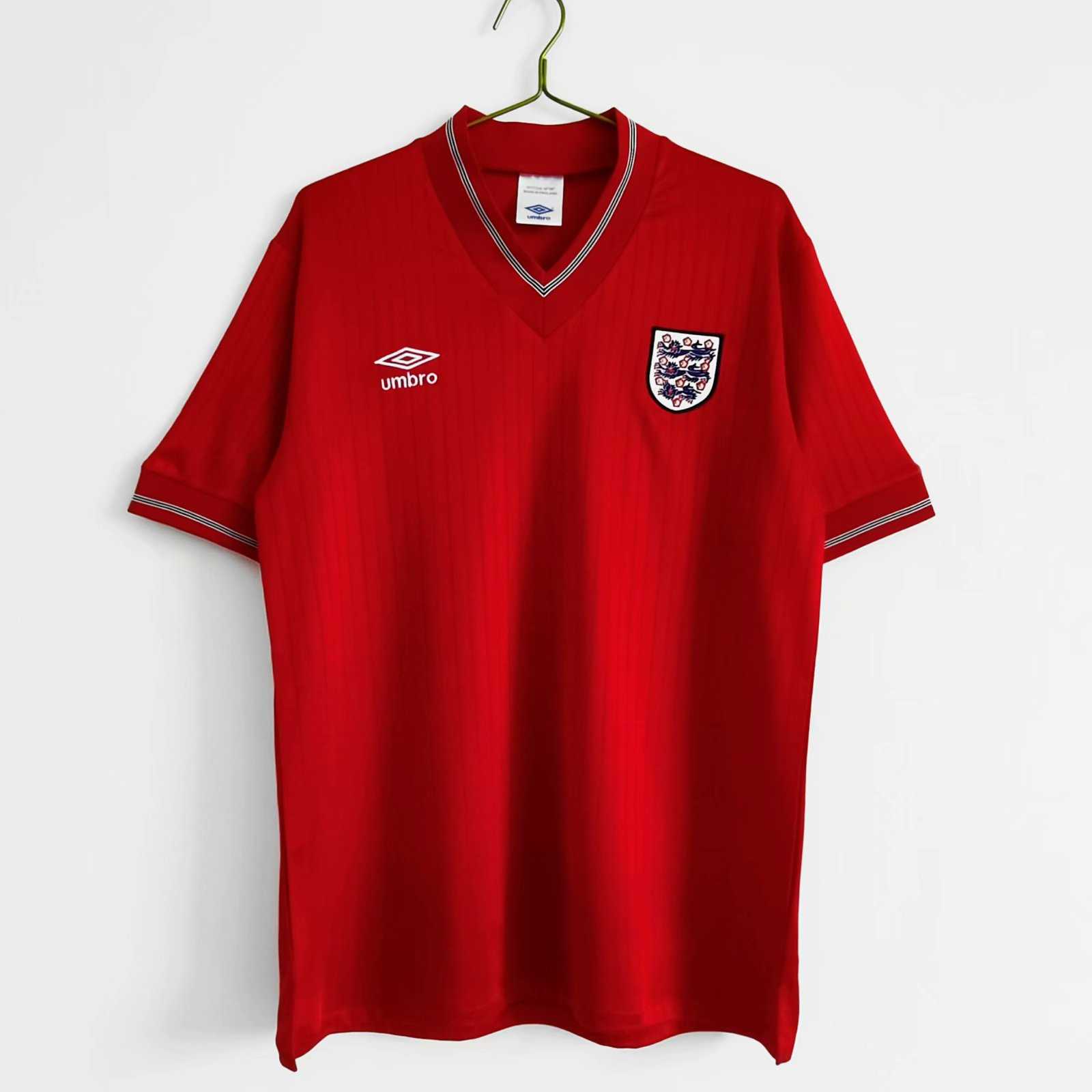 1984/87 England  Away Retro Jersey
