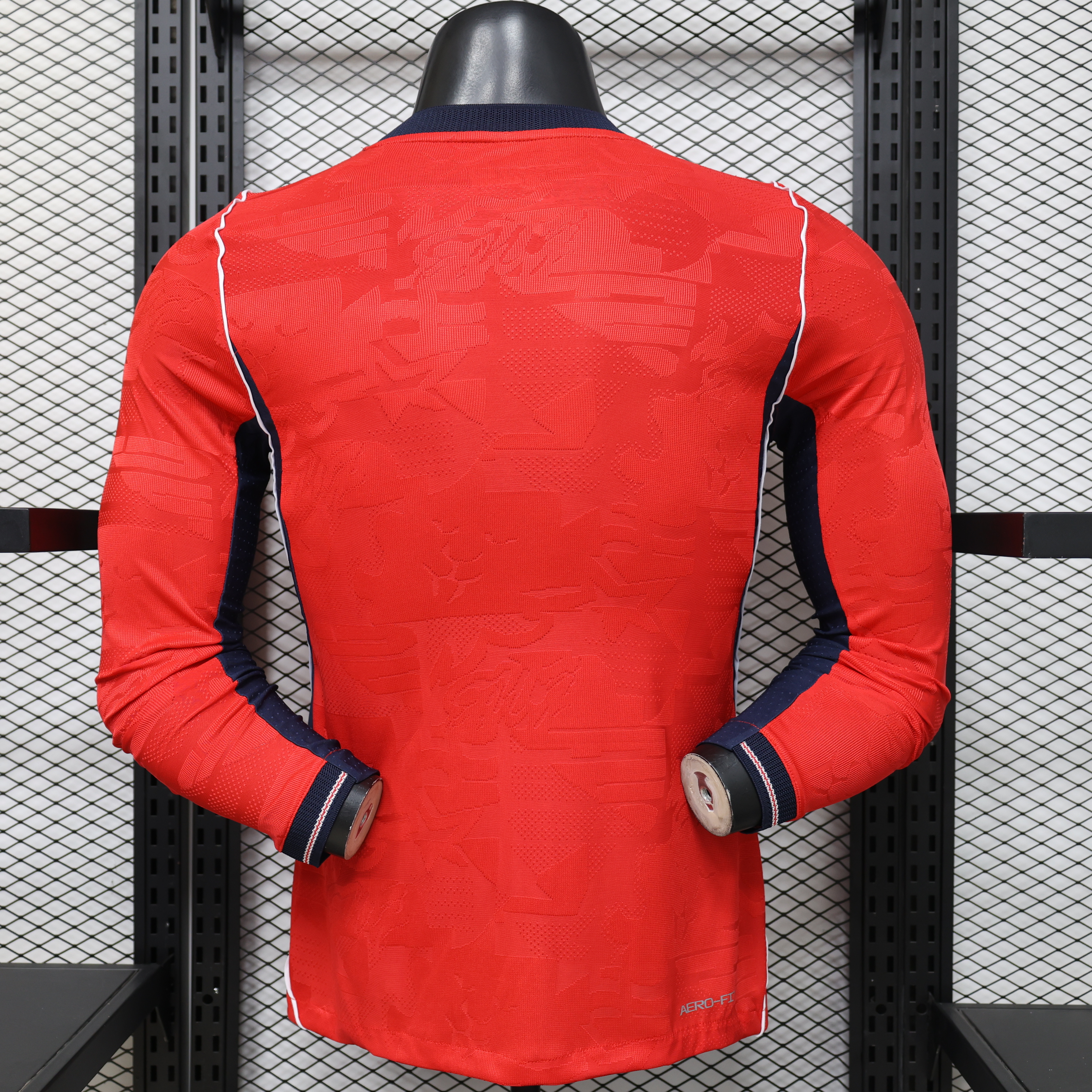 2026 England Away Word Cup Soccer Jersey Player Version Long Sleeve - view 7