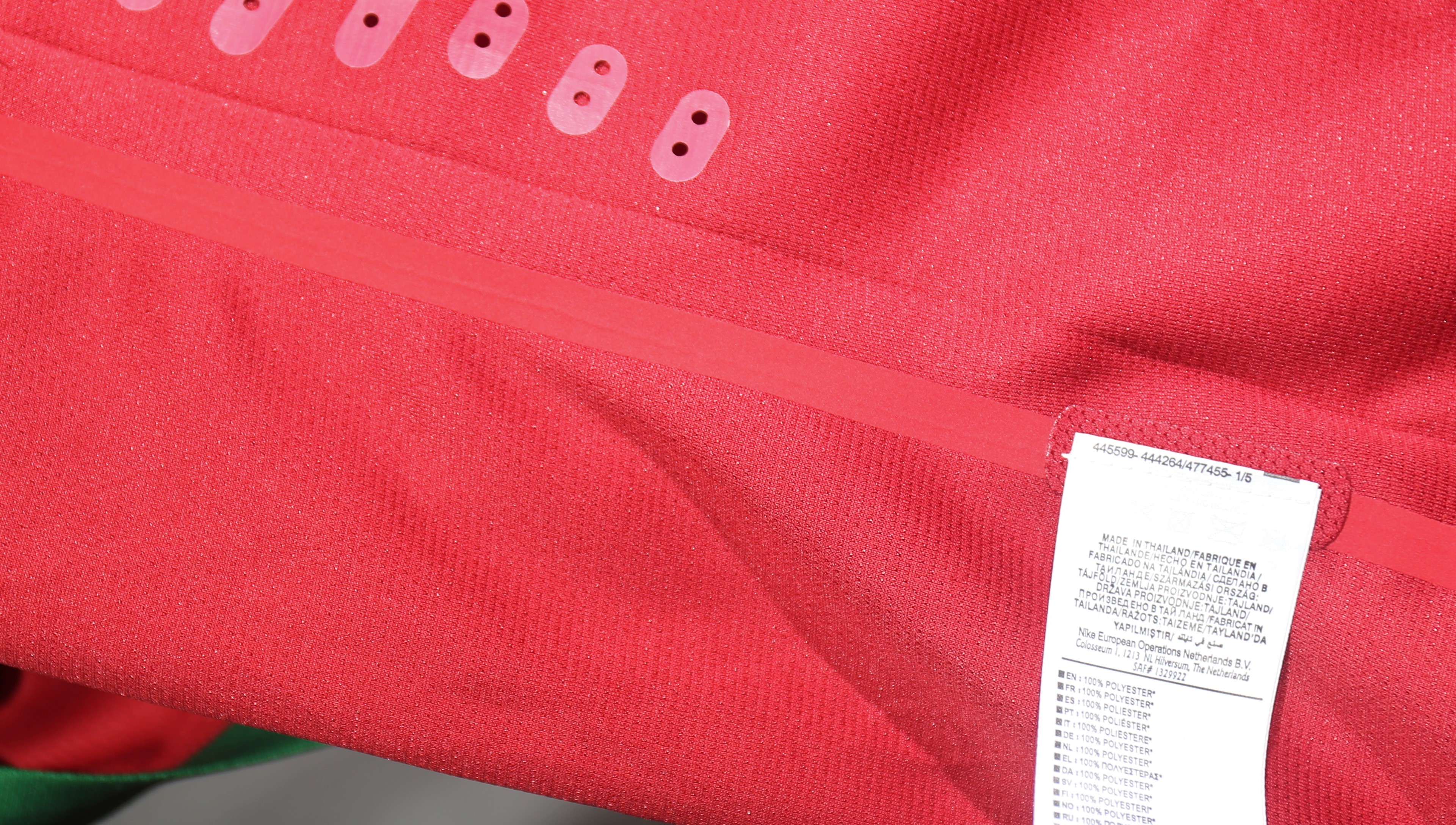 2012 Portugal  Euro Cup Home Retro Jersey Player Edtion Long Sleeve - view 8