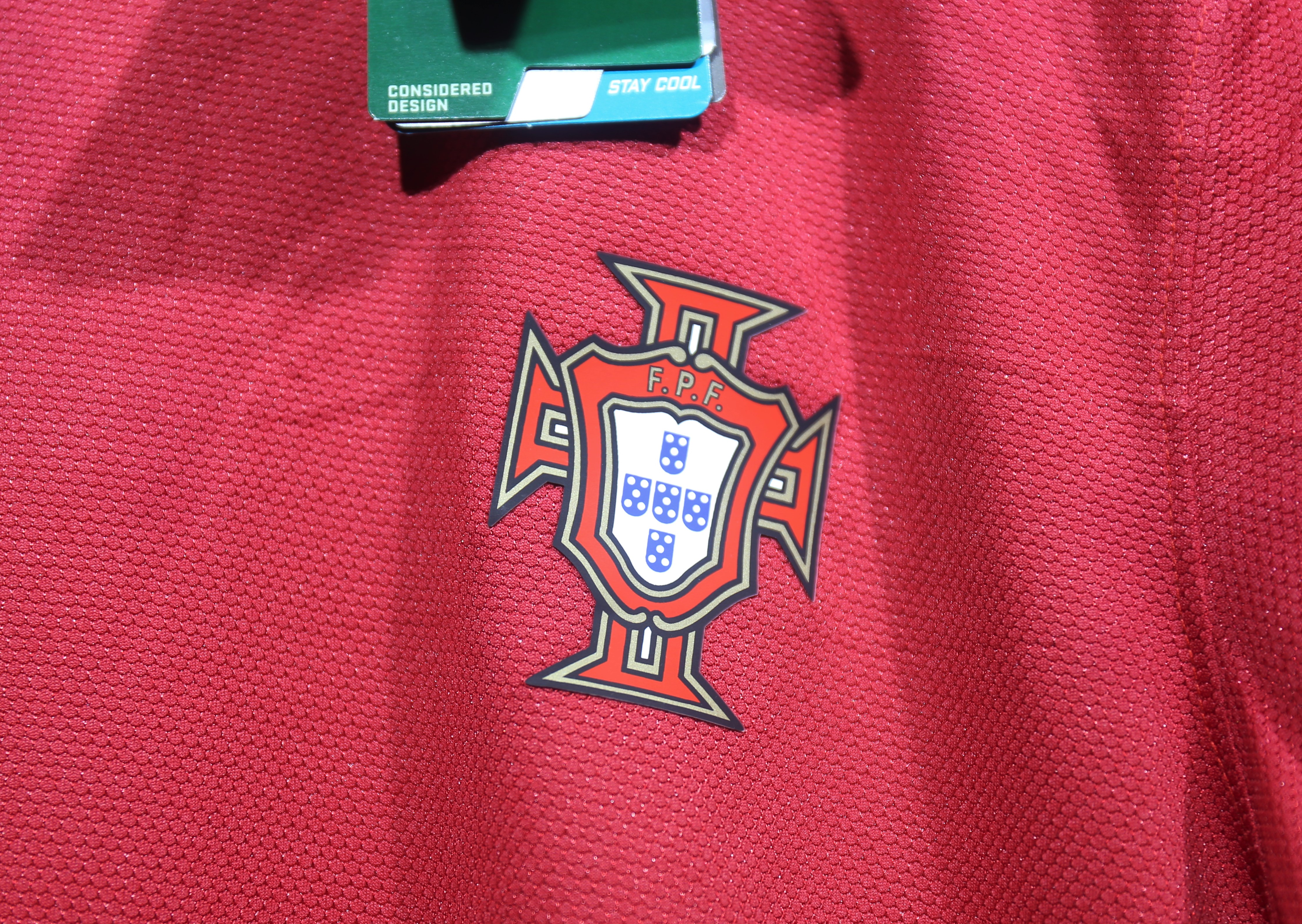2012 Portugal  Euro Cup Home Retro Jersey Player Edtion Long Sleeve - view 11