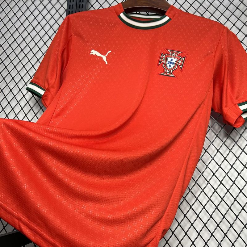 2025 Portugal  Home Soccer Jersey - view 5