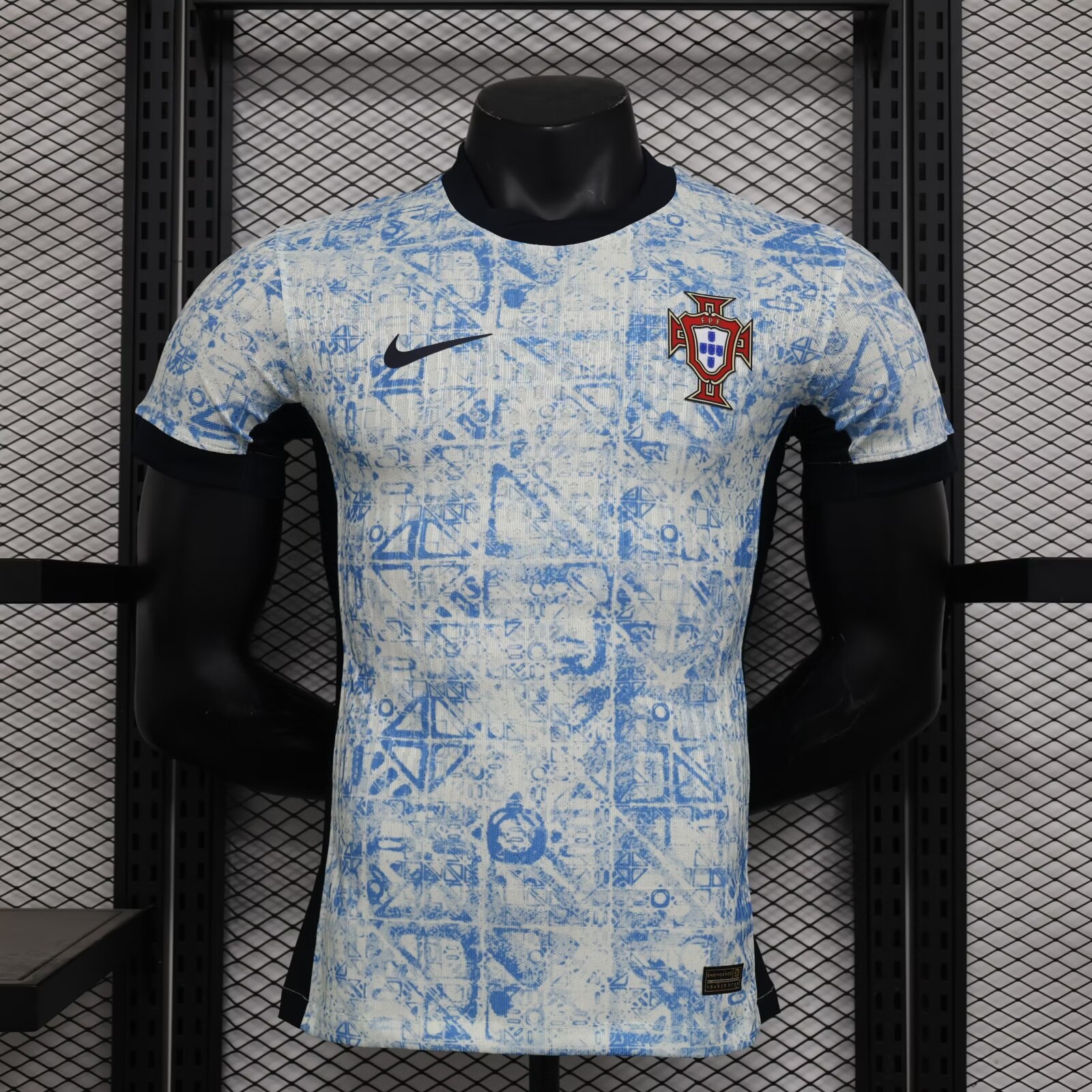2024 Portugal Euro Cup Away Soccer Jersey Player Edition
