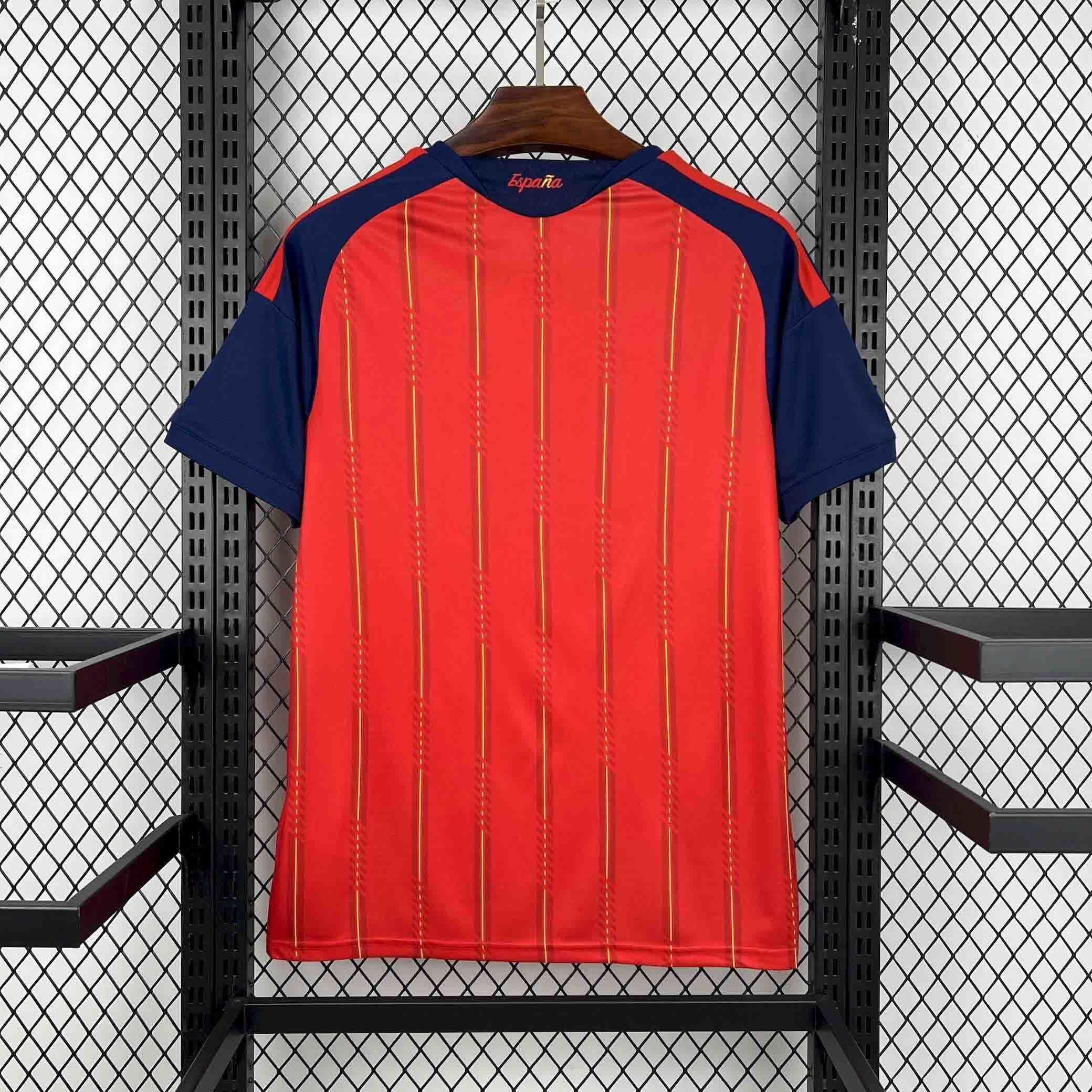 2026 Spain Home World Cup Soccer Jersey Custom Shirt - view 6